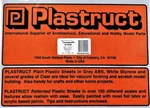 Plastruct Abs Sheet Gray X 12IN 17.8 30.5CM .020IN .05CM PKG(5) 91002. Fixed Price $12.98.
