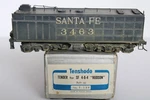 Vintage Tenshodo Brass 3463 Santa Fe Tender Car W/ Box, T-139. Fixed Price $89.95.
