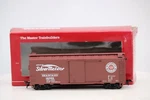 Ho Scale Mantua, 41' Box Car, Seaboard Rr, Silver Meteor, Brown, #19599 1:87. Fixed Price $15.99.