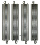 Pcs Ho Scale 9" Bachmann Nickel Silver E-z Snap Track 44511 New. Fixed Price $17.47.