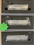 Ho Athearn Genesis G2628 Cb&q Burlington F3A/B/A Diesel Set #9962A/B/C -dc. Fixed Price $305.00.