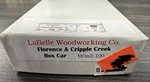 Labelle Woodworking Kit #HON3-100 Florence & Cripple Creek Box Car 1:87 Nib. Fixed Price $27.99.