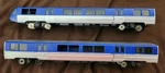 Walthers Bart Rapid Transit Train 932-6030 Powered With Car See Pics. Fixed Price $199.99.