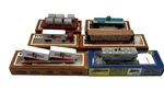 Lot Of 7 Vtg Ho Scale Train/rail Cars 6 TYCO/1 Ahm Boxes Guc. Fixed Price $54.99.