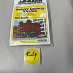 Rix Products / Smalltown Usa Helen's Country Kitchen Ho Scale 699-6012. Fixed Price $14.99.