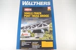 Walthers Ho Single-track Pony Truss Railroad Bridge Laser Cut Kit 933-4030. Fixed Price $26.99.