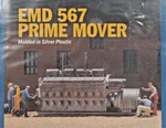 Walthers Cornerstone #933-3119 Emd 567 Prime Mover (plastic Kit) 1:87TH Scale. Fixed Price $9.99.