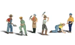 Woodland Scenics Ho Scale People Track Workers A1865. Fixed Price $16.08.