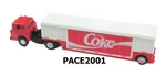 Barely Used Athearn Enjoy Coke Ho Scale Ford Tractor W Beverage Trailer. Fixed Price $49.99.