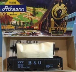 Athearn Blue Box #1753 Scale Baltimore & Ohio Hopper Car Kit New In. Fixed Price $9.99.