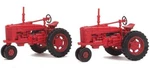 Walthers Ho Scale Farm Tractor (2-PACK) Assembled Red 949-4160. Fixed Price $17.32.