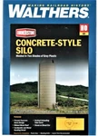 Ho Scale Walthers Cornerstone 933-3332 Concrete-style Silo Building Kit. Fixed Price $17.83.