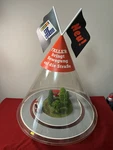 Faller Ho Scale Car System Operating Dealer Display With 2 Trucks - Rare!. Fixed Price $500.00.