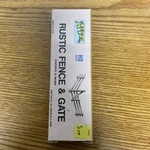 Atlas #777 Rustic Fence & Gate - Ho Scale. Fixed Price $9.99.