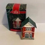 1991 Hallmark Keepsake Ornament Fire Station Nostalgic Houses And Shops. Fixed Price $12.95.