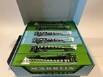Marklin 00766 Tinplate 12 Piece Dsb Fs Db Bb Dsg Passenger Coach Set Ho Scale. Fixed Price $425.00.