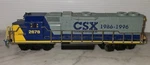 Vintage Ho Scale Life-like Csx 2678 Diesel Locomotive. Fixed Price $39.95.