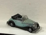 Praline Mercedes 170V Convertible Weathered Ho Scale. Fixed Price $22.55.