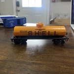 Ahm Ho Scale Vintage Three Dome Shell Petroleum Tank Car - S.c.c.x. 1245. Fixed Price $10.75.