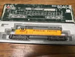 Kato Ho Scale #37-2803 Union Pacific Emd SD40-2 Diesel Locomotive #3107 Ln. Fixed Price $105.00.