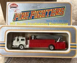 Model Power Fire Fighters 7767-1 Ho Diecast Aerial Tower Ladder/bucket Truck Nib. Fixed Price $22.00.