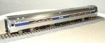 Walthers Ho 920-12248 85' Budd Amfleet Amcafe Coach Amtrak Phi W/ Lights. Fixed Price $145.00.
