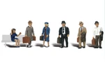 Woodland Scenics Ho Scale People Travelers A1840. Fixed Price $15.24.
