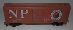 Cox Ho Scale 40' Northern Pacific 6753 Box Car. Fixed Price $13.99.
