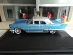 Oxford 1957 Cadillac Eldorado Hard Top Blue 1/87 Ho Diecast Car Gm. Fixed Price $13.95.