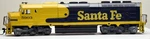 Athearn Ho Scale Santa Fe War Bonnet F45 Dummy Diesel Locomotive #5903; Mpn 3611. Fixed Price $29.99.