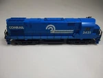 Kato / Atlas 8037 Alco C-425 Conrail #2421 Ho Scale Dc Kadee Knuckle Couplers. Fixed Price $99.95.