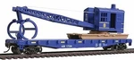 Walthers Trainline 931-1780 Ho Flatcar W/logging Crane Alaska Rtr. Fixed Price $30.99.