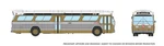 Rapido 753160 Ho Scale Philadelphia Septa Early New Look Bus Deluxe #4025. Fixed Price $77.69.