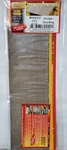 Chooch 8922 Shake Shingle Roof Sheet -- Medium For Scale: 3-3/4 X 12" Scenery. Fixed Price $12.95.