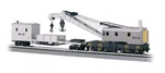 Bachmann 16138 Ho Scale Crane Car With Boom Tender Maintenance Of Way - Gray. Fixed Price $79.99.