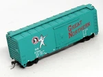 Ho Upgraded Athearn 1223 Great Northern 40' Boxcar Gn # 27023 MWKD5 Iob. Fixed Price $8.39.