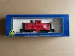 Ahm 5485E Ho Scale Santa Fe Extended Vision Caboose. Fixed Price $8.99.