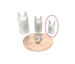 Ho Scale Small Power Pole Transformers Set Of 6 (2314). Fixed Price $11.50.