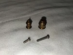 * Ho Scale Mantua - Tyco General Brass Domes. Fixed Price $8.95.