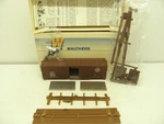 Walthers 40' Wood Boxcar W/ Ends -missouri Pacific #52528 Ho Scale Kit. Fixed Price $11.00.