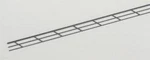 Plastruct 90483 O Scale 1-1/2" X 24" 7/8" Abs Stair Rail. Fixed Price $7.50.