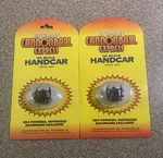 Bachmann #46202 Hoscale Lotof Cannonballexpressoperatinghandcar Motorized Nib. Fixed Price $69.95.