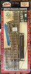 Atlas #540 Ho Code 83 Left-hand Remote Snap Switch, Nickel Silver, Brown Ties. Fixed Price $24.49.