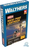 Walthers 933-3663 Rocky Point Lighthouse Kit Scale Train. Fixed Price $66.99.