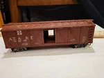 Ho Box Car Santa Fe At&sf #1289057 Outside Brace. Fixed Price $8.99.