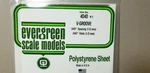 Groove Sheet 6" X 12" / .040" Spacing Evergreen Scale Models Plastic 4040. Fixed Price $5.99.
