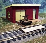 Osborn Model Ho Scale Kit RRA-1108: Maintenance Shed New. Fixed Price $25.99.