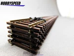 Atlas #500 Ho Code 83 Super Flex Track 36" Section Brown Nickel Silver ATL500-5. Fixed Price $32.84.
