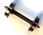 Bowser Metal Wheels W/needlepoint Axle PKG(20) - 33'' Ho Scale Model Train. Fixed Price $22.55.