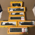 Cox Ho Scale Us Army Model Train - 7 Pc Lot Boxes New. Fixed Price $134.99.